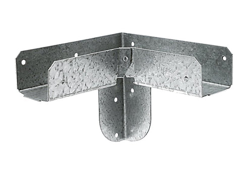 Simpson Strong-Tie RTC Series RTC22Z Rigid Tie Connector, 5 in H x 4.9375 in W x 4.125 in D Dimensions, 18 ga, Steel, Pack of 20