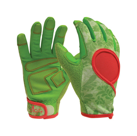 Digz Signature Green Women's Large Synthetic Leather Gardening Gloves