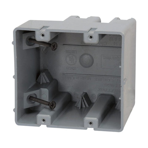DEVICE BOX PVC 2 GANG 38CUIN