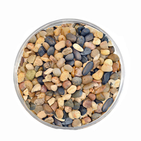 Mosser Lee River Pebbles Assorted Stone Vase Filler 5 lb