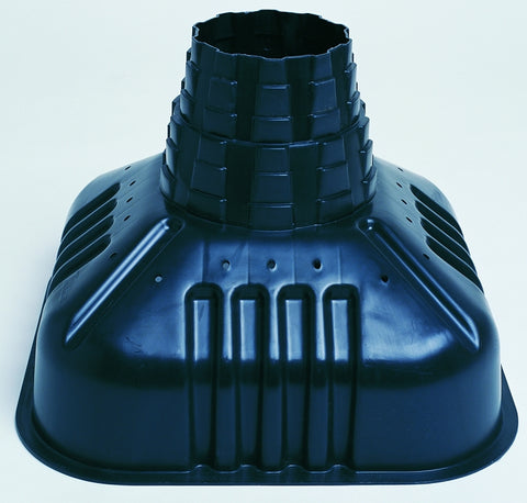 Squarefoot SF 22 Footing Form with Flange, 16.6 in L, Concrete/Plastic