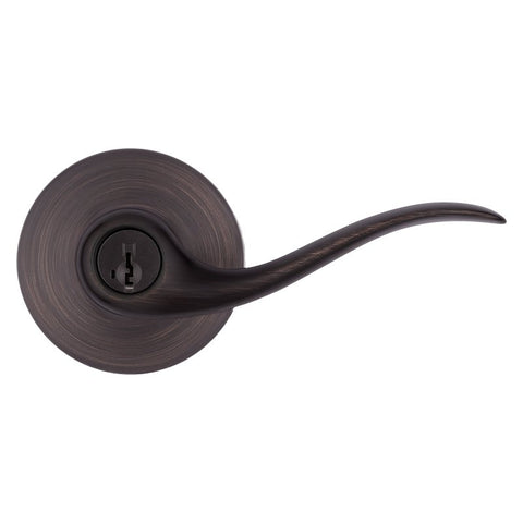 Kwikset Signature Series 740TNL 11P SMT RCS 6AL Entry Lever, Zinc, Venetian Bronze, Re-Key Technology: SmartKey