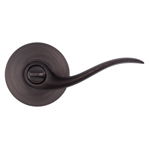 Kwikset Signature Series 740TNL 11P SMT RCS 6AL Entry Lever, Venetian Bronze, Zinc, Re-Key Technology: SmartKey