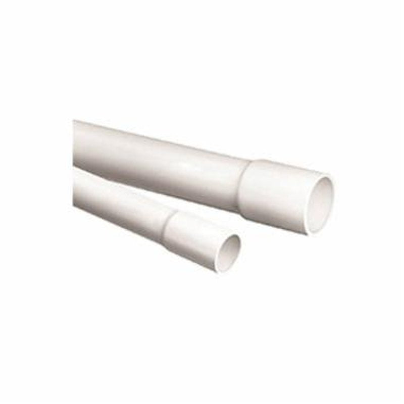 Xirtec 022628 Pipe, 4 in, 10 ft L, Bell, SCH 40 Schedule, PVC, White ...