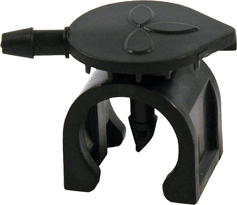 Raindrip CNP05B Clamp-N-Pierce Fitting, Plastic, Black