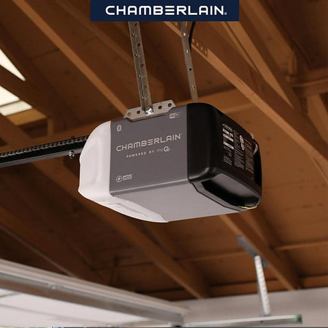 Chamberlain B3000 1/2 HP Belt Drive Opener with Battery Backup and myQ Connectivity