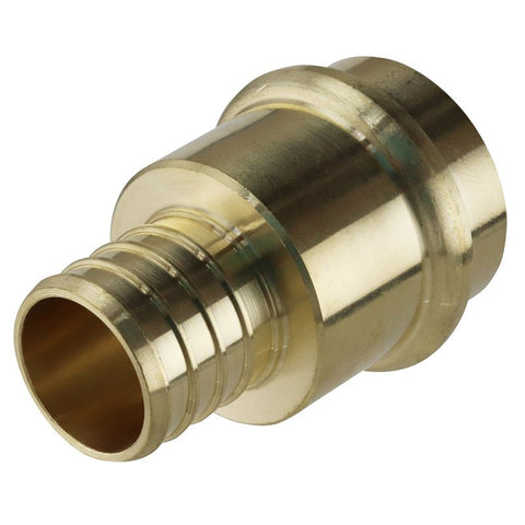 Apollo APXPR11 Adapter, 1 in, Barb x Press-Fit, PEX-B, Brass, 200 psi Pressure