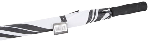 Diamondback UMB-10A Golf Umbrella, Round Canopy, Polyester Fabric, Black/White Fabric, 29 in OAH