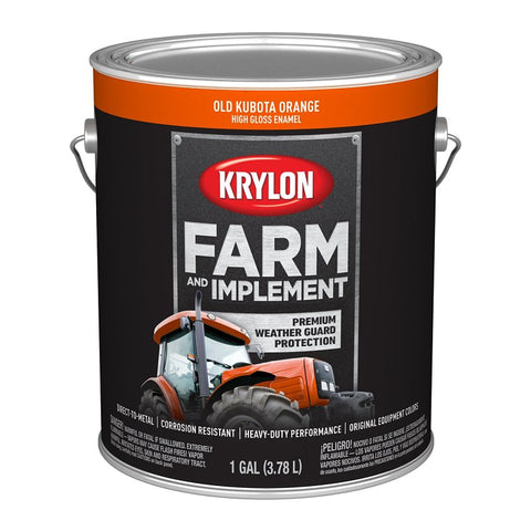 PAINT HG OLD KUBOTA ORANGE 1GA, Pack of 4
