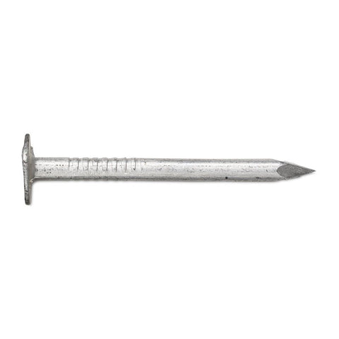 ProFIT 0223098 Siding Nail, #11, 1-1/2 in L, Aluminum, Flat Head, Smooth Shank, 1 lb