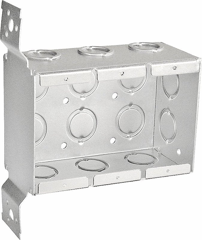 Southwire TB-325-F-UPC Welded Masonry Box, 3-Gang, 14-Knockout, 1/2, 3 ...