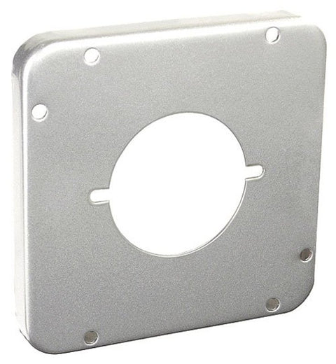 Southwire 72C44-UPC Box Cover, 1/2 in L, 4-11/16 in W, Square, 1-Gang, Steel, Galvanized
