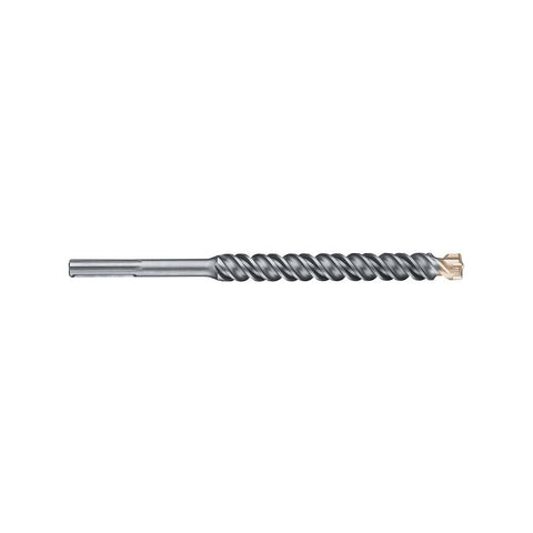 DEWALT DW5821 Drill Bit, 1-1/8 in Dia, 10 in OAL, Helix Flute, 4-Flute, SDS Max Shank