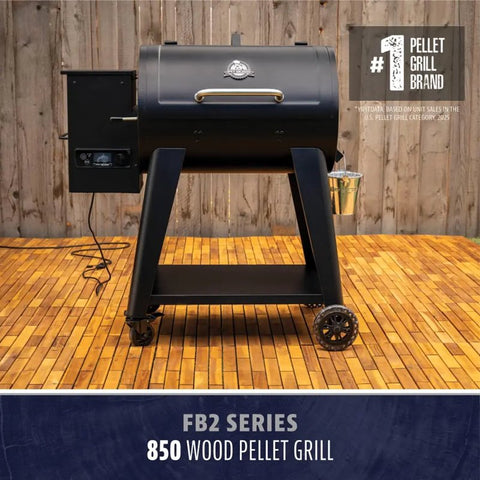 Pit Boss 11088 Grill and Smoker, Hardwood Pellets, Steel, Matte Black, Powder-Coated
