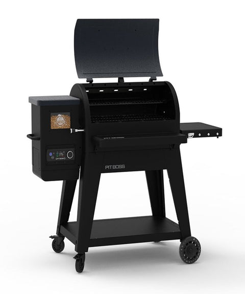 Pit Boss 11111 Wood Pellet Grill, 582 sq-in Primary Cooking Surface, 350 sq-in Secondary Cooking Surface, Steel Body
