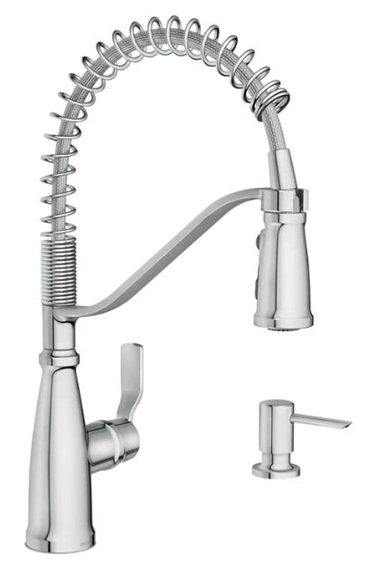 趣味 NAVEYARD Moen Nolia Series 87886 Kitchen Faucet, 1.5 gpm, 1-Faucet Handle