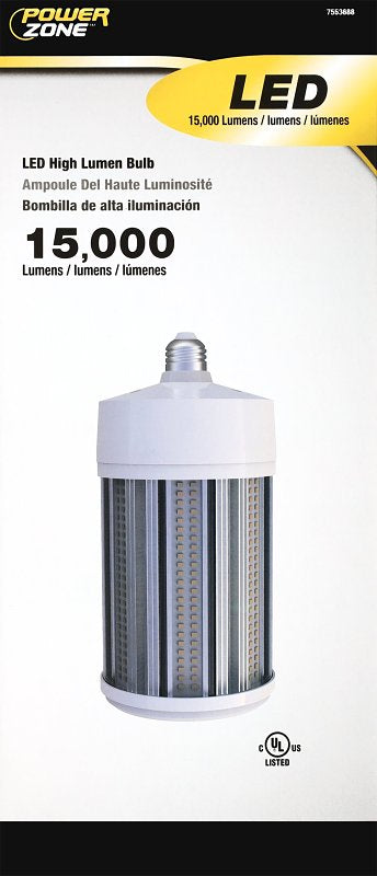 Pinegreen Lighting CL-CB150 LED COB Bulb, 800 W Equivalent, E26 Medium Edison, E39 Mogul Lamp Base, 5000 K Color Temp