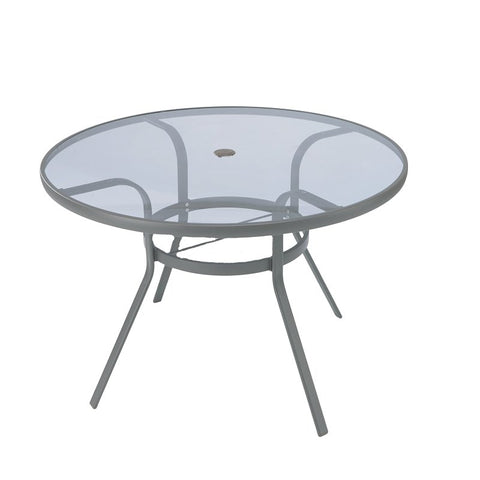 PATIO DINING TABLE ROUND STEEL