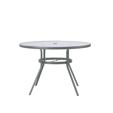 PATIO DINING TABLE ROUND STEEL