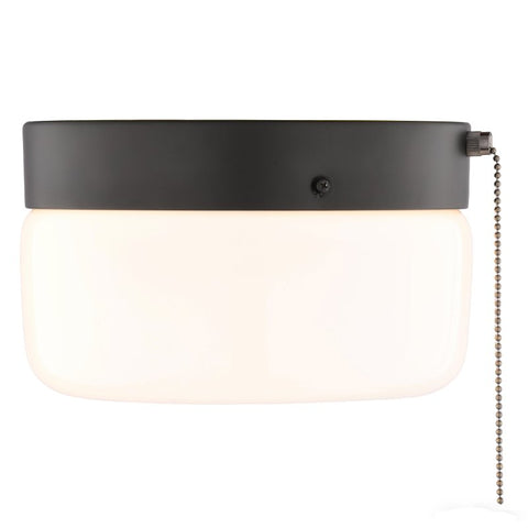 Boston Harbor OG24015 Ceiling Light, 120 V, 2-Lamp, CFL, Incandescent, LED Lamp, Metal Fixture, Matte Black Fixture