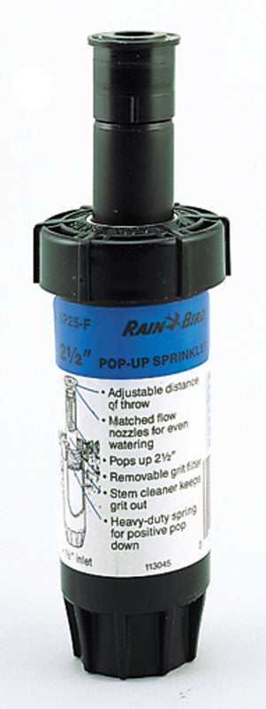 Rain Bird Sure Pop 2-1/2 in. H Full-Circle Sprinkler Spray Head 15 ft.