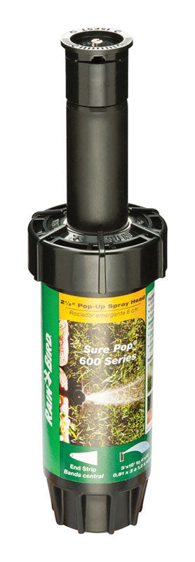 Rain Bird Sure Pop 2 1/2 in. H End Strip Sprinkler Spray Head 15 ft.