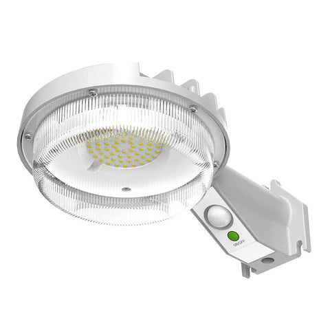 Halo SBL10A50GY Solar Area Light, 7 W, LED, 1000 Lumens, 5000 K, Gray
