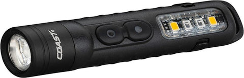 Coast 31126 Flashlight, Zithion Battery, LED Lamp, 16 Lumens Low, 120 Lumens Medium, 285 Lumens High, 500 Lumens Turbo