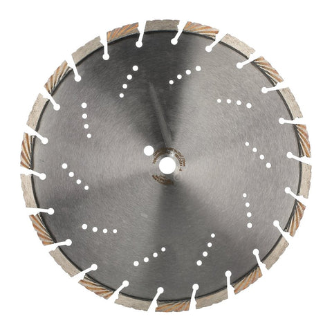 Norton 70184609680 Multi-Cut Diamond Blade, 14 in Dia, 0.05 mm Arbor