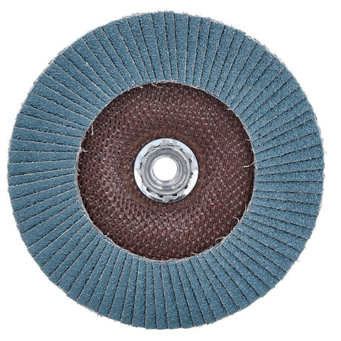 Norton Clipper 70184609166 Flap Disc, 7 in Dia, 5/8-11 Arbor, 40 Grit, Coarse, Zirconia Alumina Abrasive