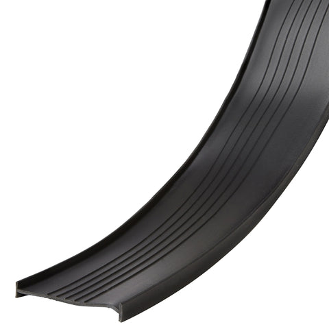 Frost King RV9 Garage Door Seal, 2-3/4 in W, 10 ft L, Vinyl, Black