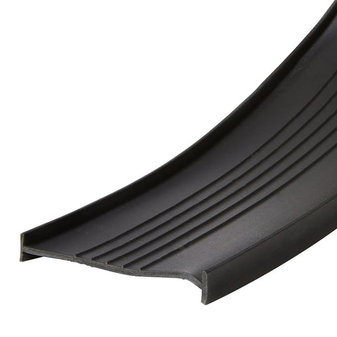 Frost King RV9 Garage Door Seal, 2-3/4 in W, 10 ft L, Vinyl, Black