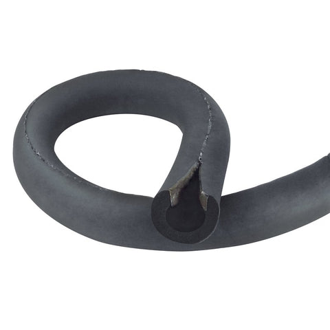 Frost King RS510XB/6 Pipe Insulation, 1/2 in Thick, 6 ft L, Rubber, 1/2 in Pipe