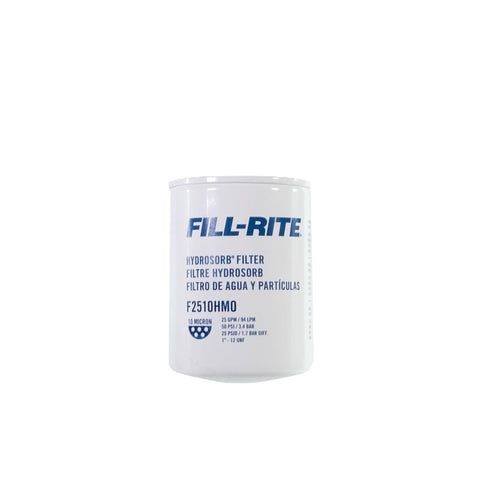 Fill-Rite F2510HM0 Water Detecting Filter, White, For: Fill-Rite 1200KTG9075 and 1200KTG9100 Filter Heads