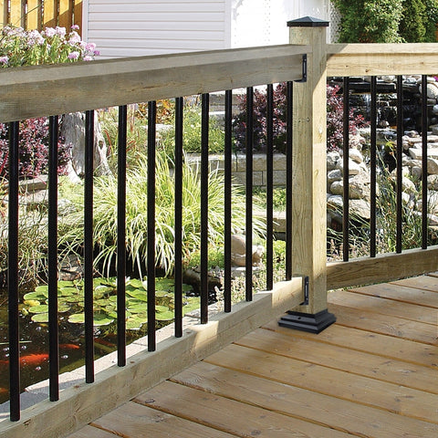 Nuvo Iron RDPS26 Tubing Baluster, 26 in L, Round, Steel, Galvanized