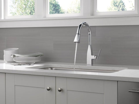 Peerless Xander Series P7919LF-1.0 Pull-Down Kitchen Faucet, 1 gpm, 1-Handle, 1, 3-Faucet Hole, Zinc, Chrome