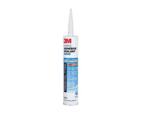 3M 5200 Series 06501 Marine Adhesive Sealant, Paste, Tan, 10 oz Cartridge