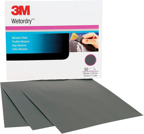 ABRASIVE SHEET 320AGRIT 9X11IN, Pack of 50