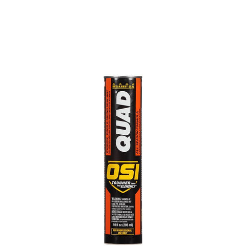 OSI Quad Series 1637191 Sealant Caulk, Off-White 004, 7 to 14 days Curing, 20 to 100 deg F, 10 oz Cartridge