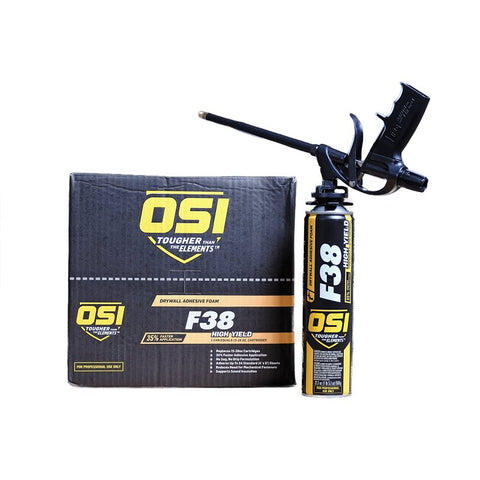 OSI F38 High Yield 2971753 Adhesive, Off-White, 21.1 fl-oz Metal Aerosol Canister