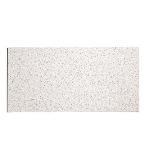 Radar Firecode R2415 Acoustical Panel, 4 ft L, 2 ft W, Non-Directional, Square Shape/Pattern, Mineral Fiber Fabric, Pack of 8