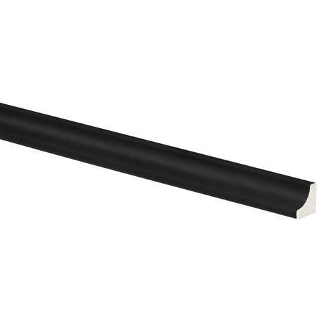 Inteplast Group 81000800040 Cove Inside Corner Moulding, 8 ft L, 11/16 in W, Polystyrene, Black, Ceiling, Pack of 25