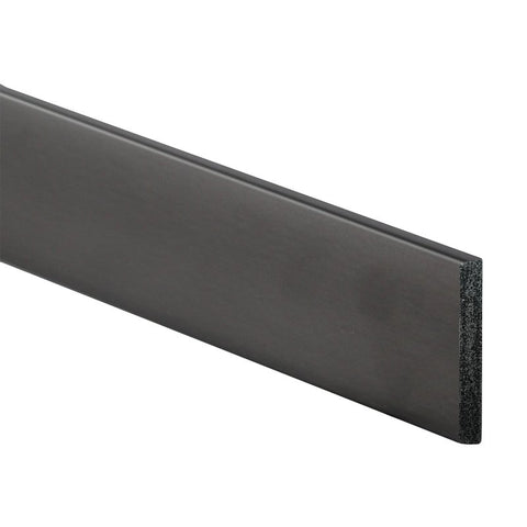 Inteplast Group 80250800040 Baseboard Moulding, 8 ft L, 2-1/2 in W, 1/2 in Thick, Square Edge Profile, Polystyrene, Pack of 12