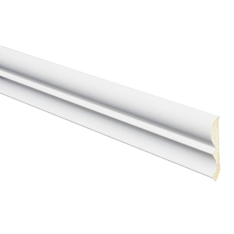 Interplast Group 90740800032 Crown Moulding, Polystyrene, Crystal White, Pack of 25