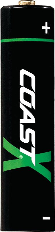 Coast ZITHION-X 31233 Battery, 1.5 V Battery, 750 mAh, AAA Battery, Lithium-Ion, Rechargeable: Yes
