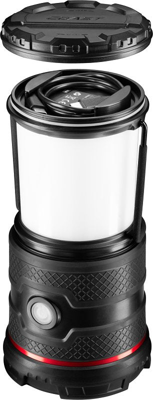 Coast EAL30R Rechargeable Lantern, Alkaline, Zithion Battery, LED Lamp, Cool White/Daylight White/Warm White