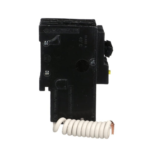 Square D Homeline HOM220GFIC Miniature Circuit Breaker, GFCI, 20 A, 2-Pole, 120/240 V, Plug-In Mounting, Pack of 3