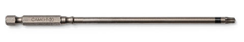 Camo 0395720 Driver Bit, T20 Drive, Star Drive, 6-1/4 in L