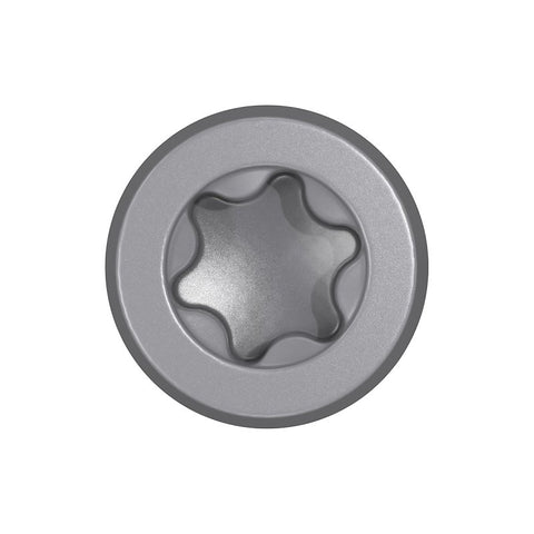 Camo 0395060 Deck Screw, Gray, #10 Thread, 2-1/2 in L, Flat Head, T20 Drive, Steel, 1000/PK