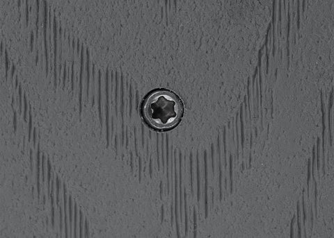Camo 0395060 Deck Screw, Gray, #10 Thread, 2-1/2 in L, Flat Head, T20 Drive, Steel, 1000/PK